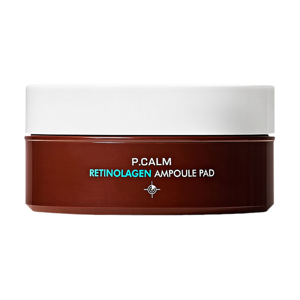 Патчі для шкіри навколо очей P.Calm Retinolagen Ampoule Pad для звуження пор, 60 шт